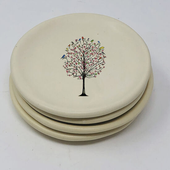 TREE - 3.5 inch Small Ceramic Dish